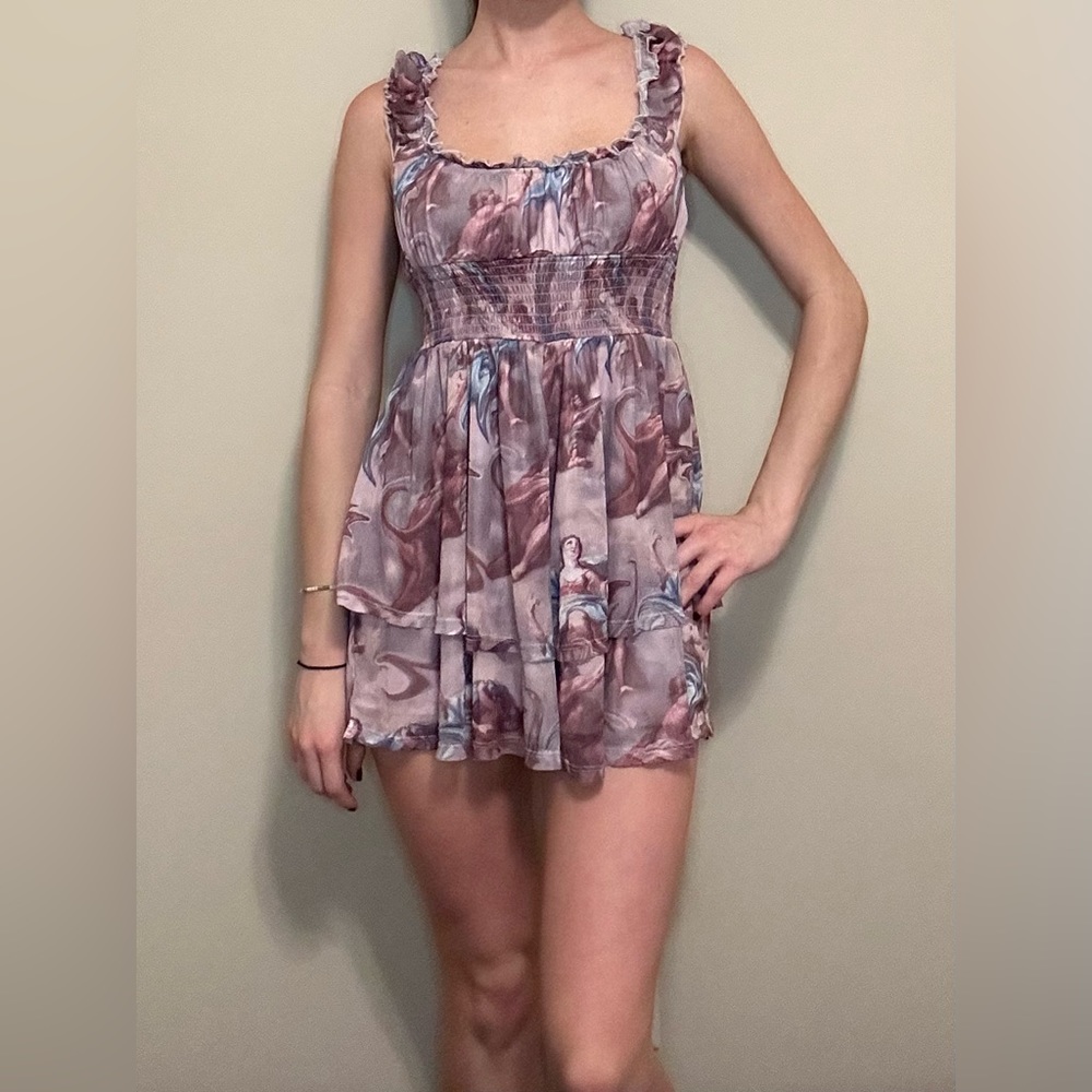 Urban Outfitters Rosie Mesh Romper